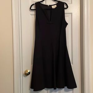Kate Spade Black V-Neck A Line Dress